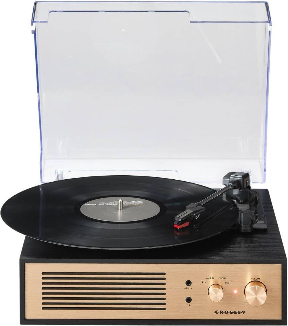 Виниловый проигрыватель Crosley Miles CR6045ABK, черный