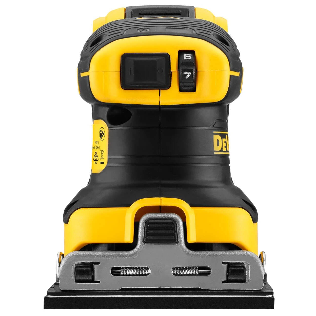 Аккумуляторная плоскошлифовальная машина DeWalt (DCW200N), без АКБ и ЗУ