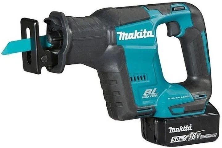 Пила сабельная Makita DJR188RTJ 18V с АКБ 2x5,0 Ah и ЗУ
