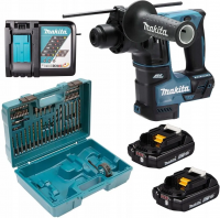 Аккумуляторный перфоратор SDS-Plus Makita DHR171RAX3 18 В, 2×2,0 А·ч АКБ, ЗУ, кейс