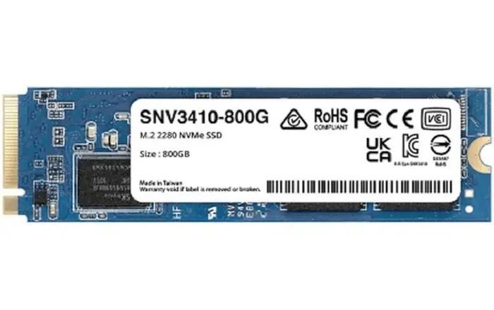 Твердотельный накопитель Synology 800 ГБ M.2 SNV3410-800G
