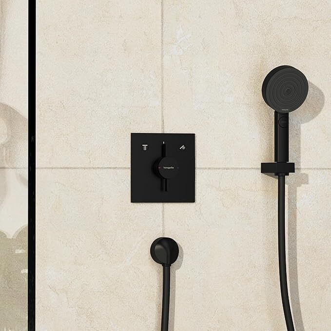 Смеситель для душа Hansgrohe Duoturn E 75417670 Матовый Черный