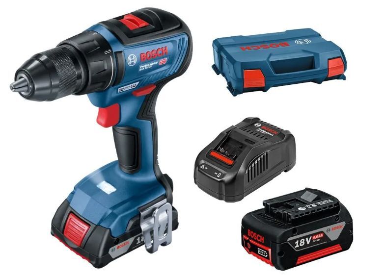 Аккумуляторный шуруповерт Bosch GSR 18V-50 Professional (06019H5003)