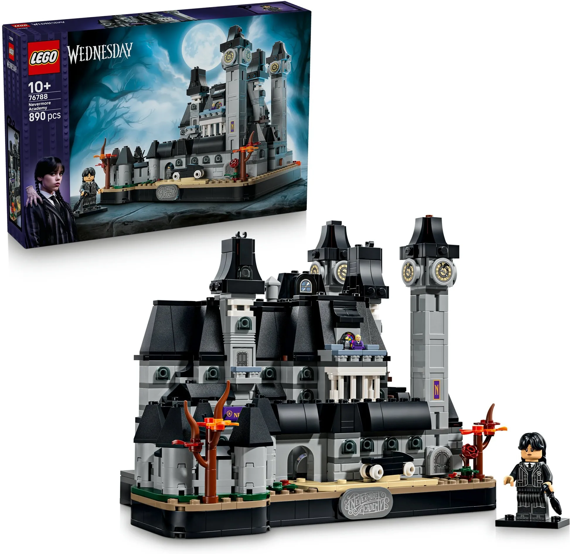 Конструктор LEGO Wednesday Академия Невермор 76788