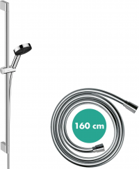 Душевой набор Hansgrohe Pulsify Select 105 3jet со штангой 90 см, хром 24170000