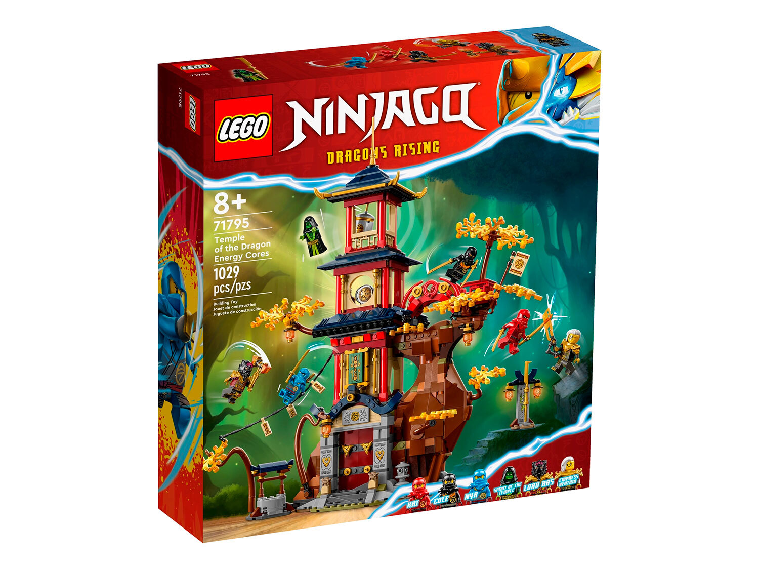 Конструктор LEGO Ninjago 71795 Храм энергетических ядер Дракона