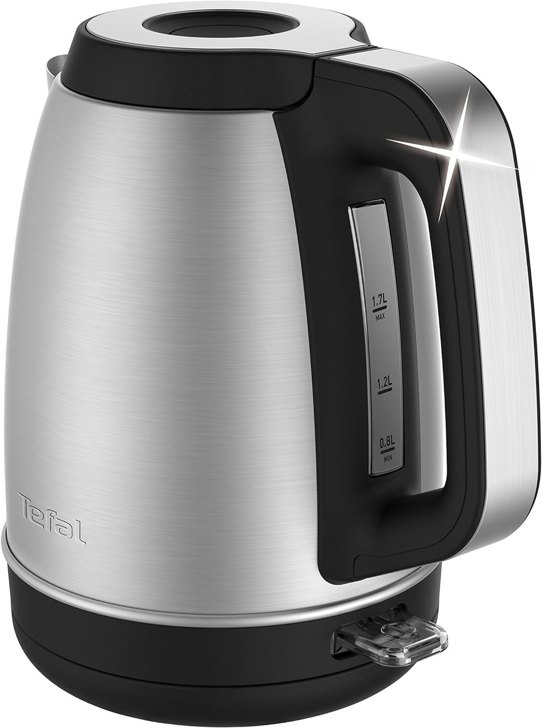 Электрочайник Tefal Element KI280D 1,7 л, 2400 Вт, серебристо-черный