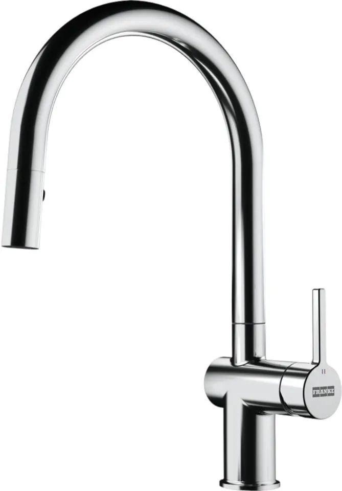 Кухонный кран Franke Active J pull down spray 115.0653.401, хром