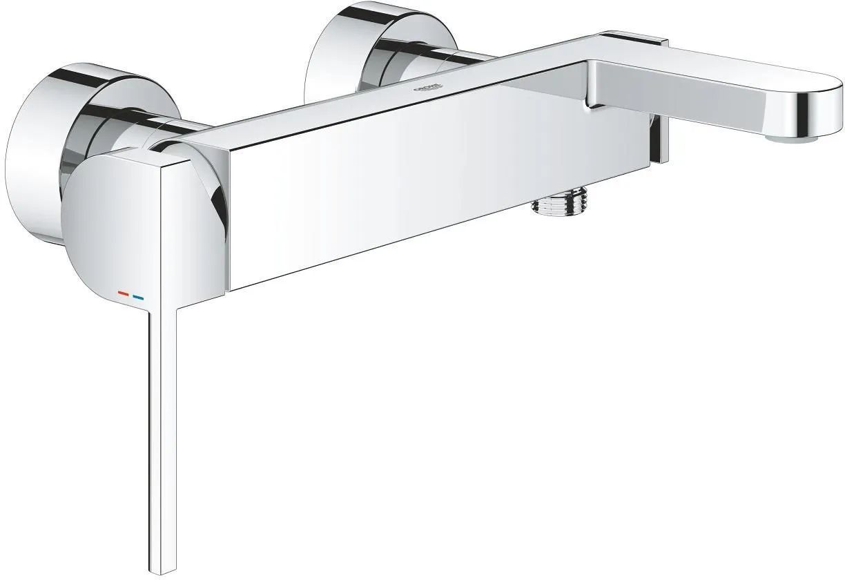Однорычажный настенный смеситель для ванны Grohe Plus 33553003 +Хром
