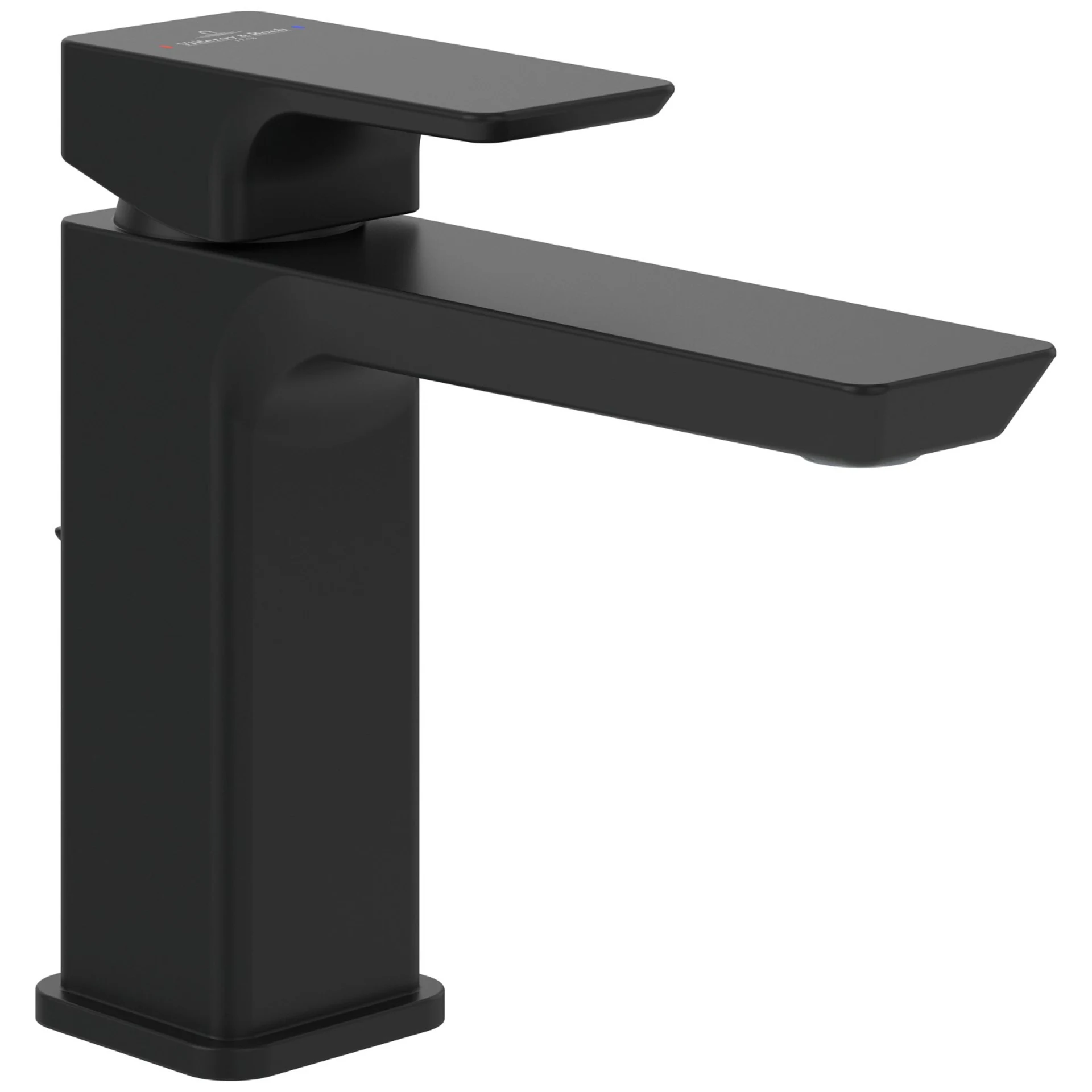 Смеситель для раковины Villeroy & Boch Subway 3.0 матовый черный TVW112002000K5