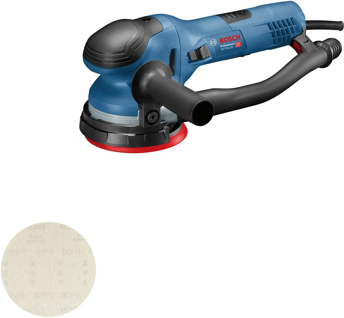 Эксцентриковая шлифовальная машина сетевая Bosch GET 55-125 Professional 0601257000