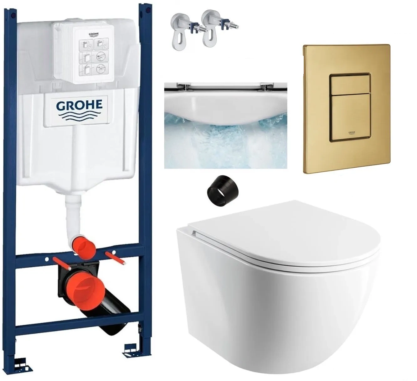 Скрытый комплект унитаза Grohe