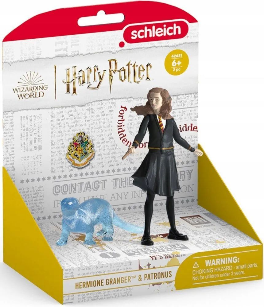 Фигурки Schleich Harry Potter - Гермиона Грейнджер и патронус выдры - Шляйх Гарри Поттер 42681