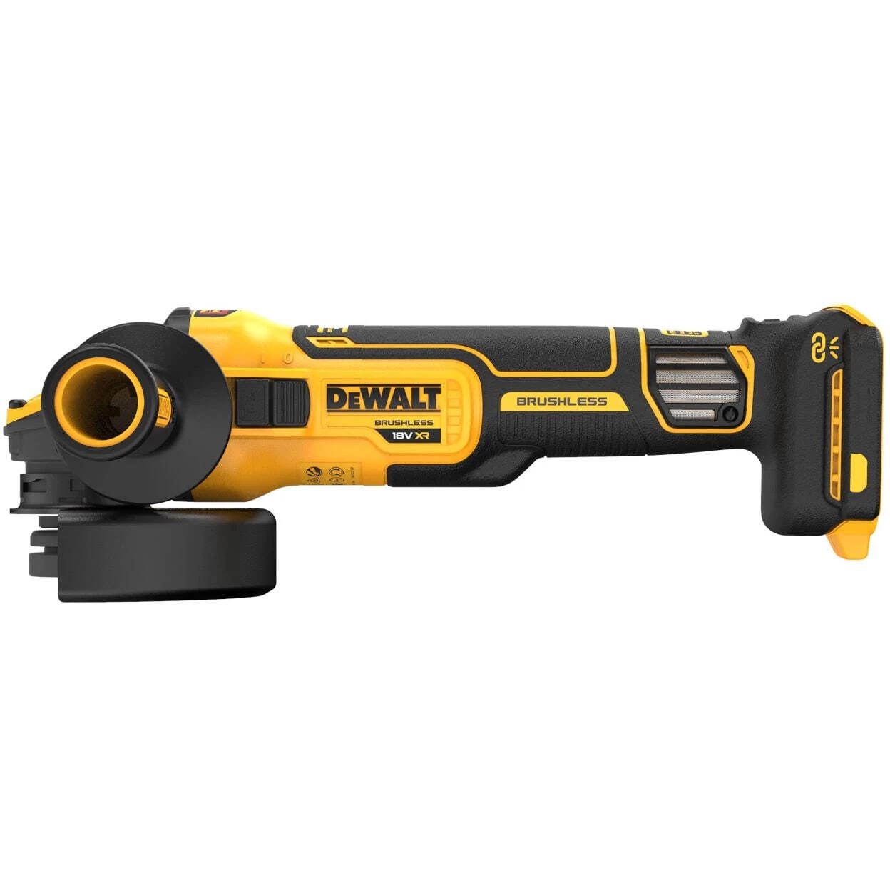 Аккумуляторная угловая шлифмашина DeWalt DCG409VSNXJ, без АКБ и ЗУ