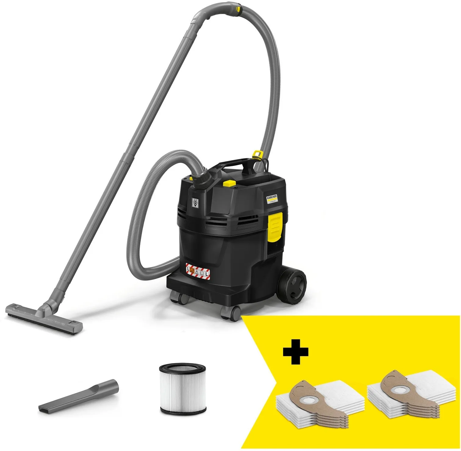 Пылесос влажной и сухой уборки Karcher NT 22/1 Ap L Go! Further 1.378-627.0