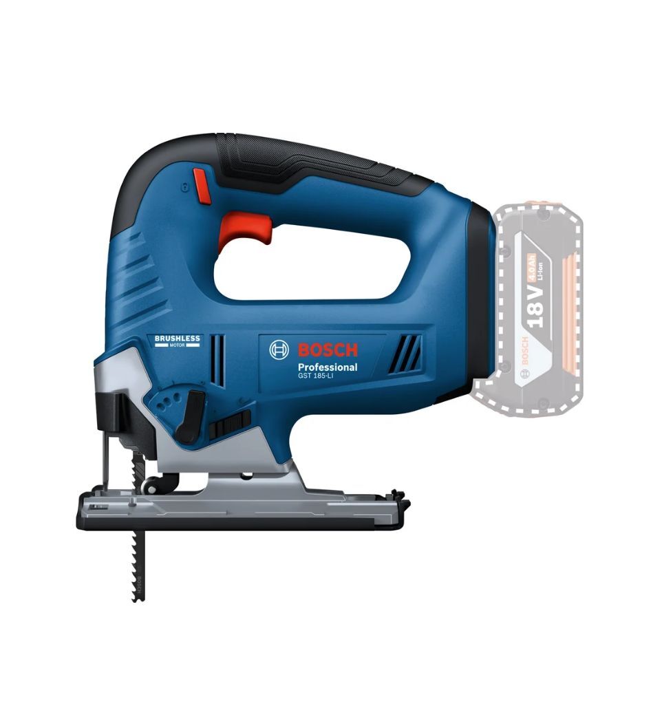 Аккумуляторный лобзик Bosch GST 185-LI Professional (06015B3021)