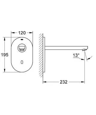 Смеситель Grohe Eurosmart Cosmopolitan E 36334SD0