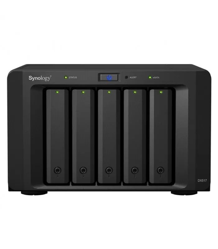 Сетевое хранилище Synology Unit DX517 черный