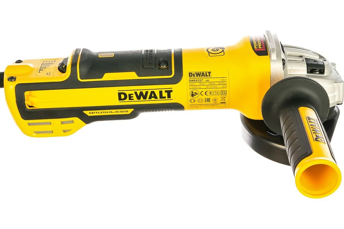 Угловая шлифмашина DeWalt DWE4357