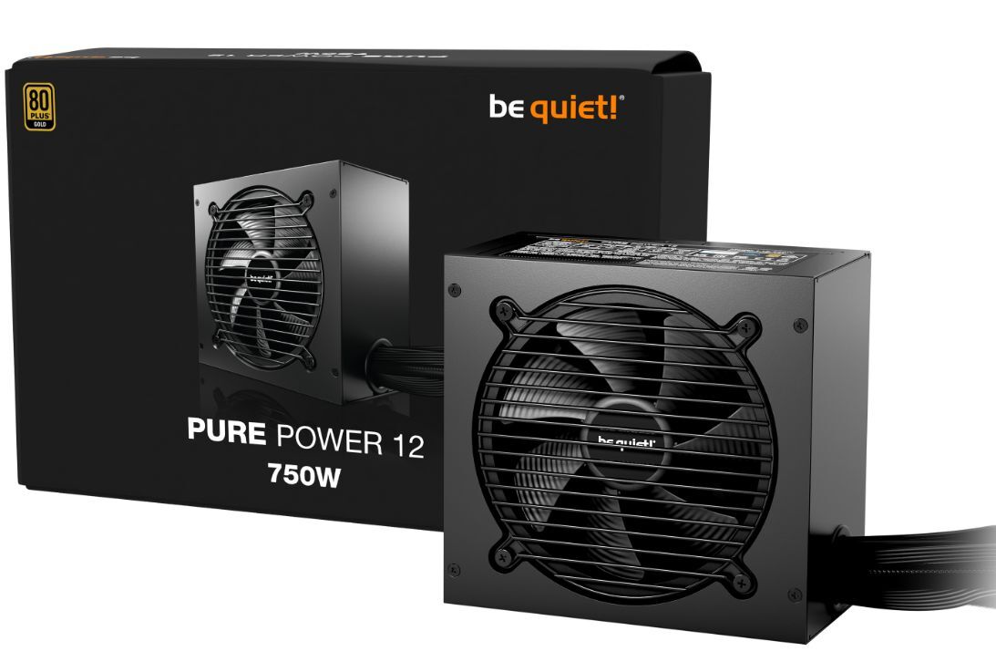 Блок питания Be Quiet! Pure Power 12 750W Atx 3.1 80Plus Gold (Bp003Eu)