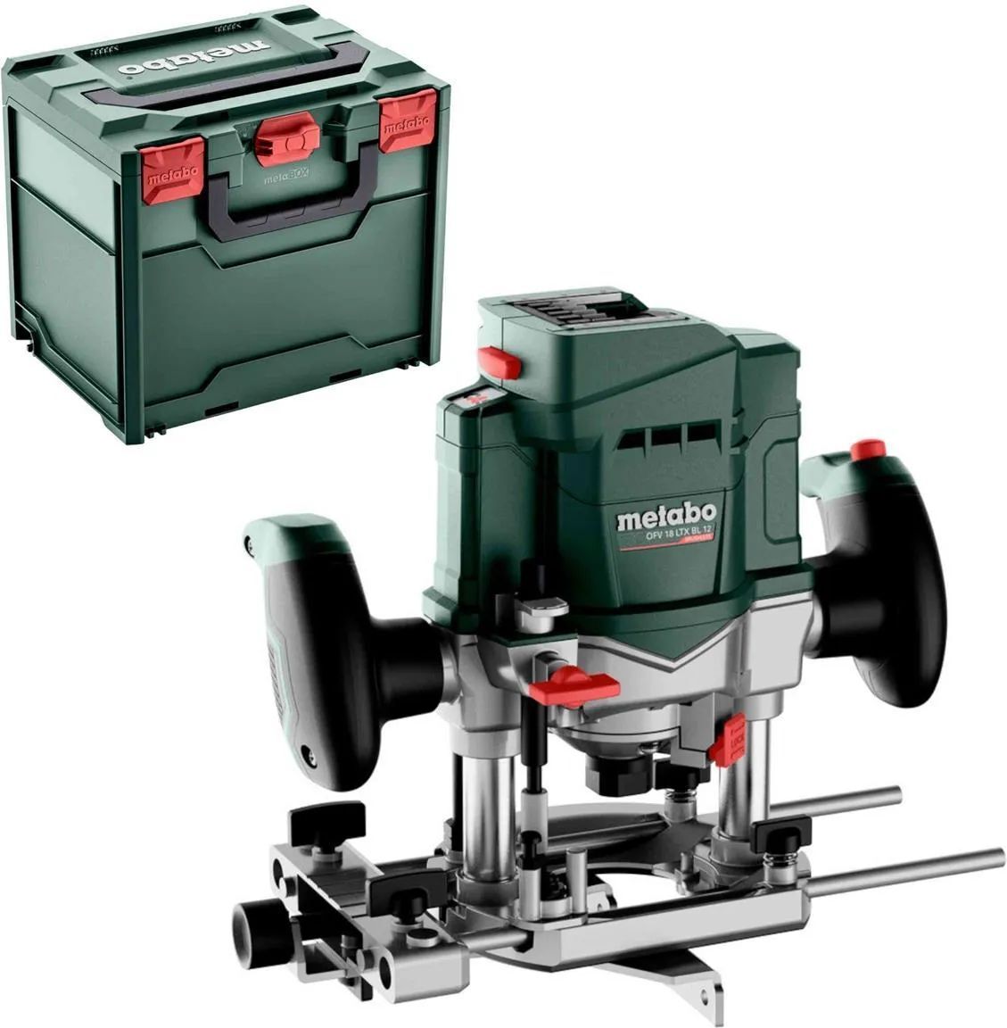 Фрезер аккумуляторный Metabo OFV 18 LTX BL 12 601743660 без акб и зу