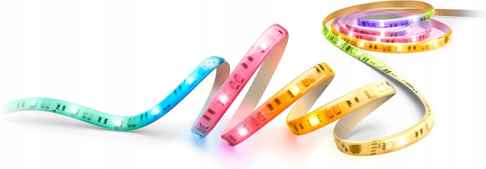 Светодиодная лента Philips Smart WiFi RGBIC Gradient 929004710001