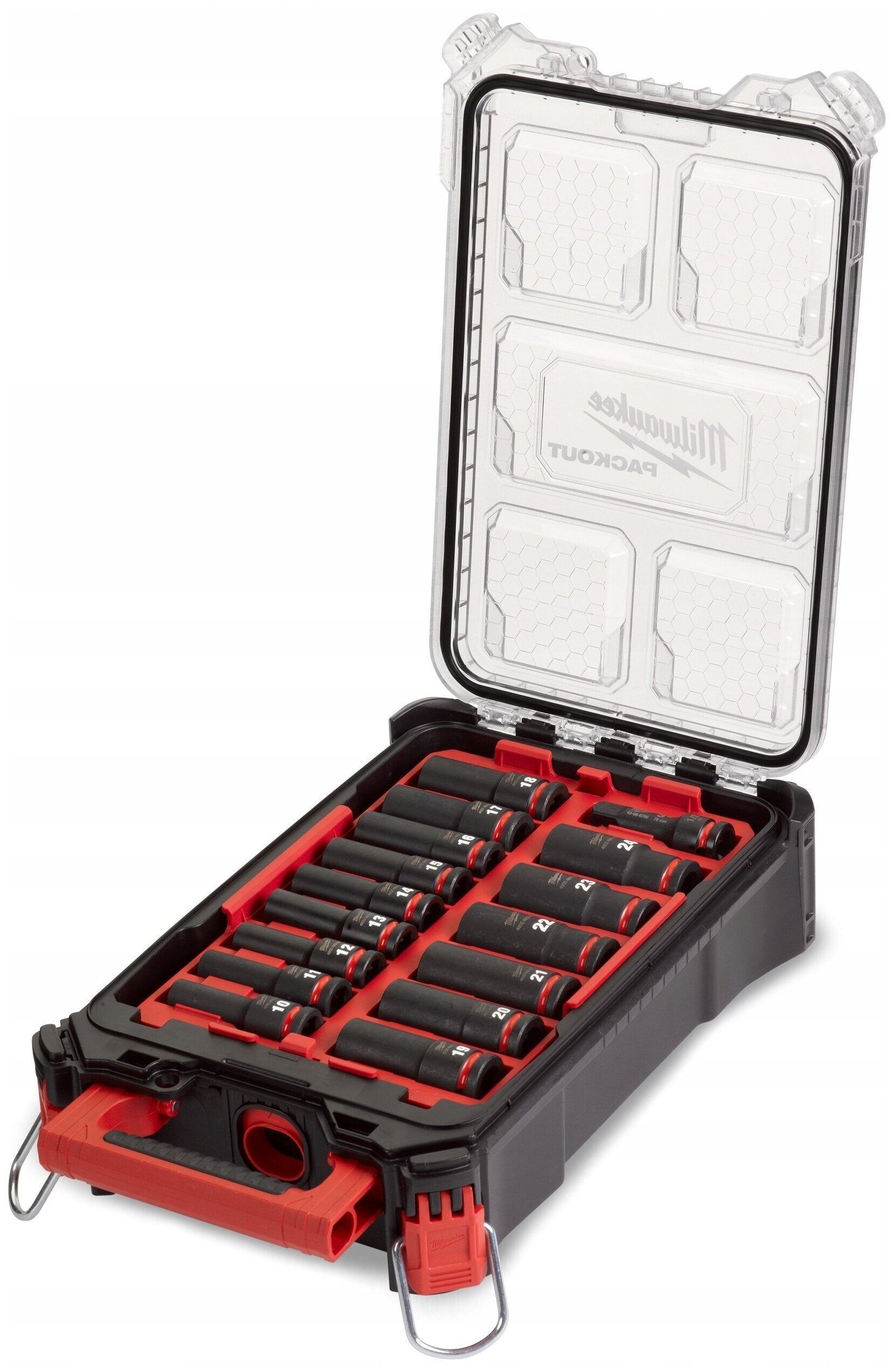 Набор головок ударных Milwaukee SHW 1/2 PACKOUT 4932480943
