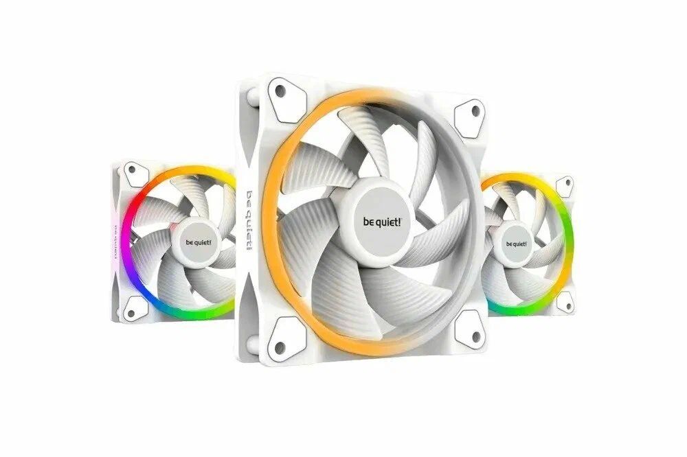 Комплект вентиляторов be quiet! Light Wings White 120mm PWM Triple Pack BL100