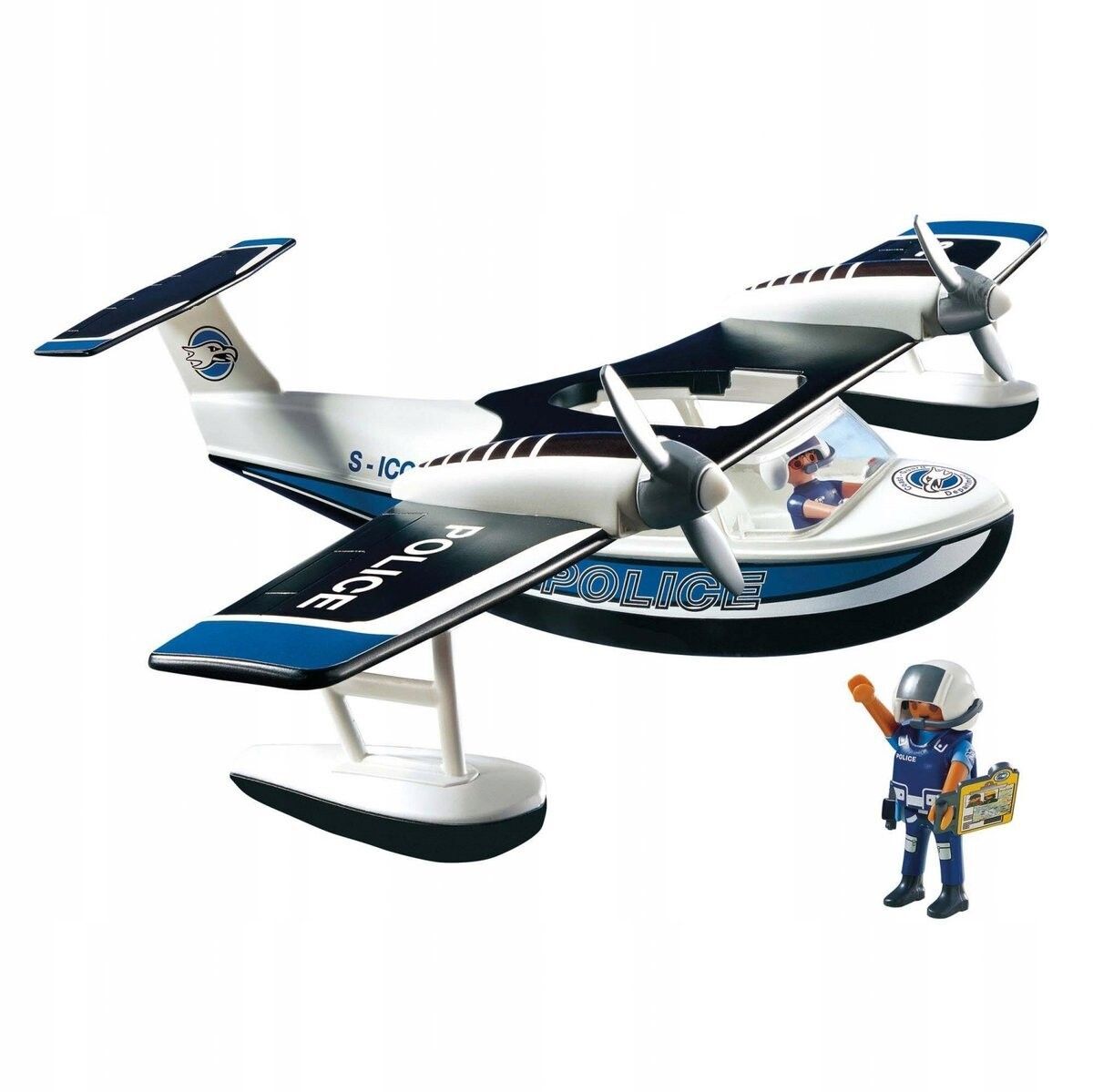 Конструктор Playmobil 4445 Полицейский гидросамолет