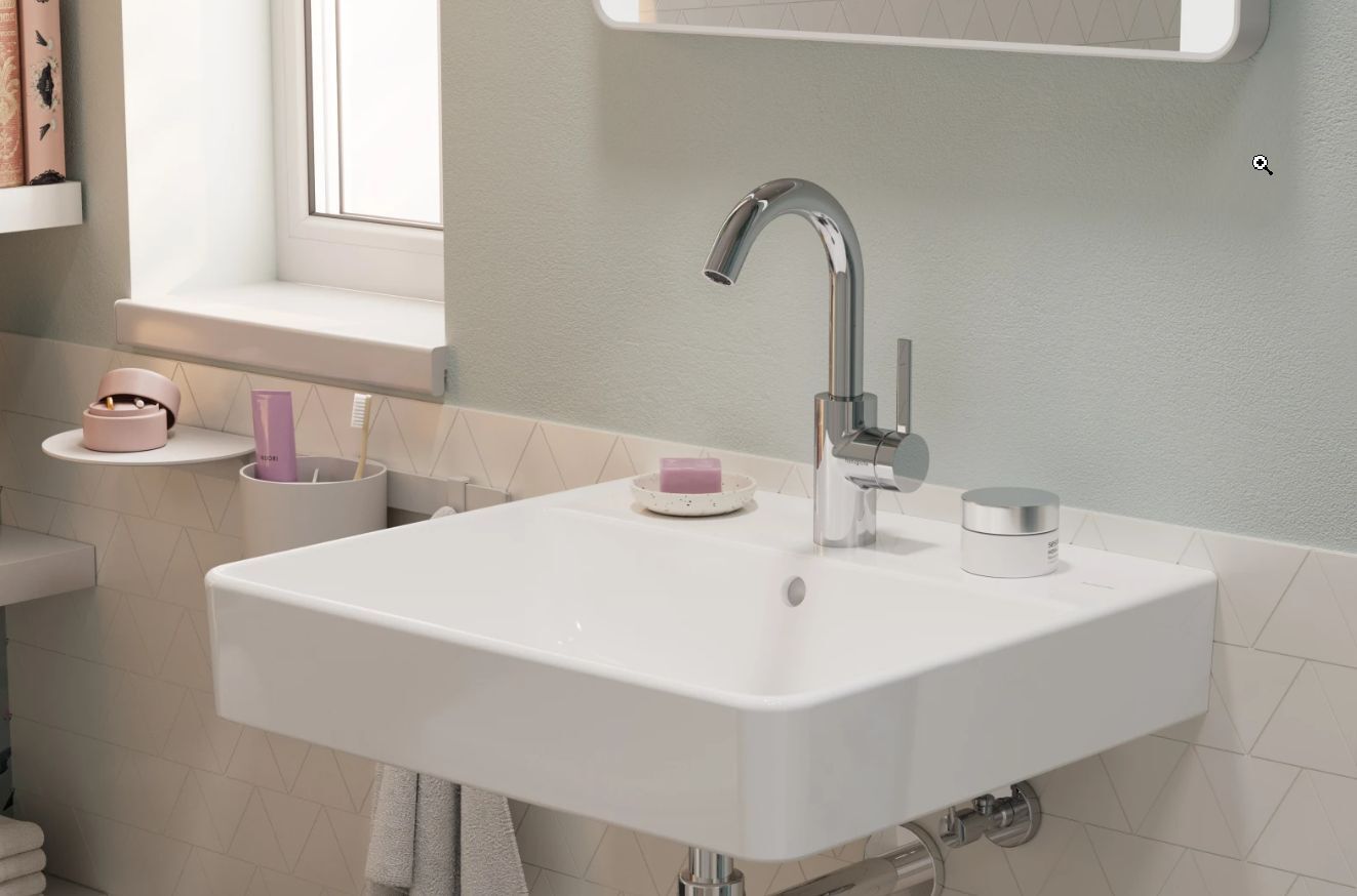 Смеситель для раковины Hansgrohe Zesis S 74741000 хром