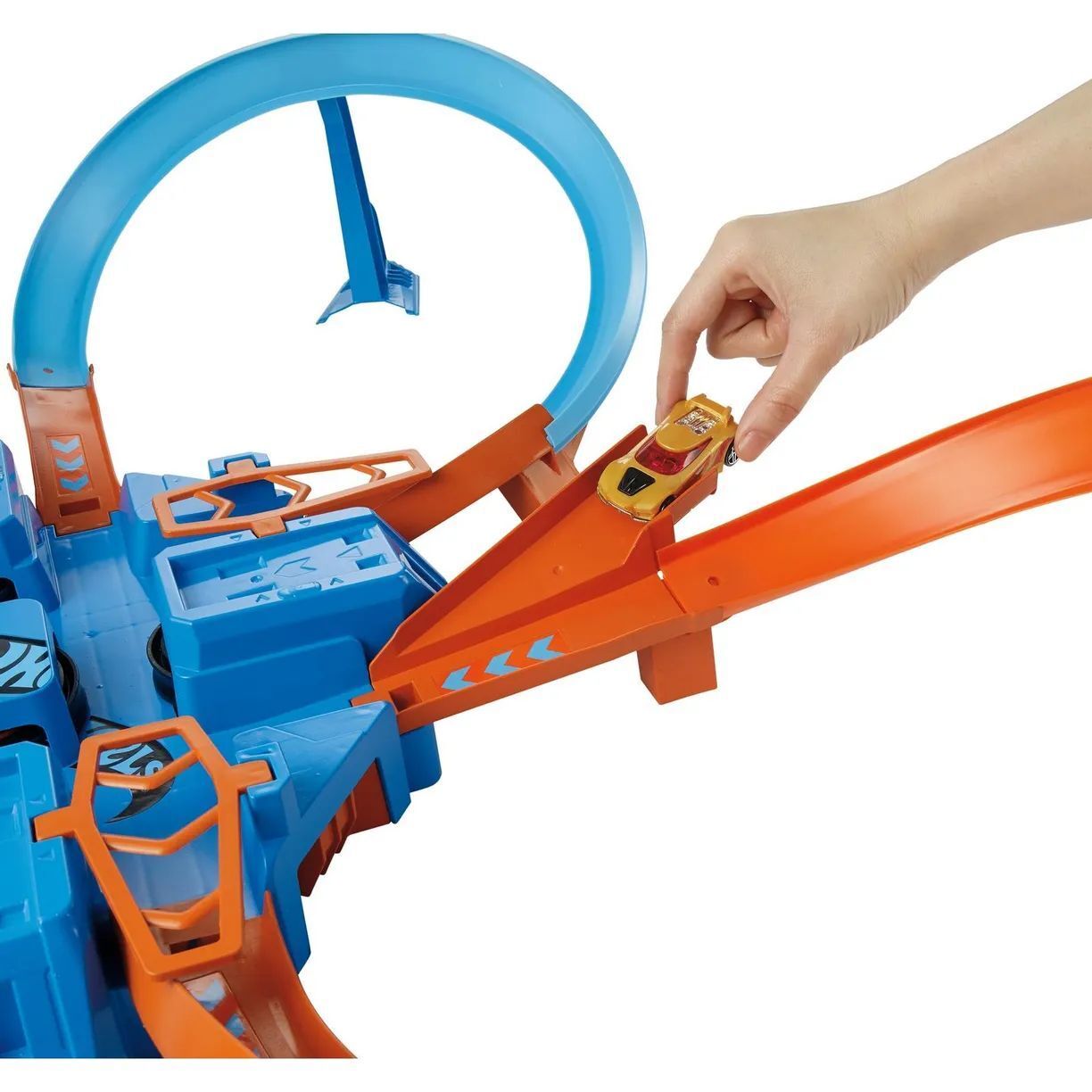 Игровой набор Hot Wheels Мега трек Перекресток  DTN42