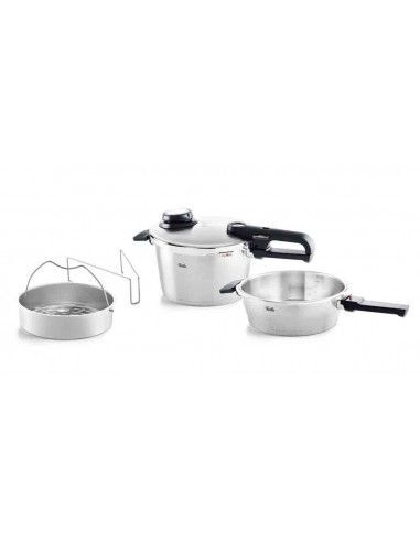 Набор скороварок Fissler 2.5 л + 4.5 л Vitavit Premium S4
