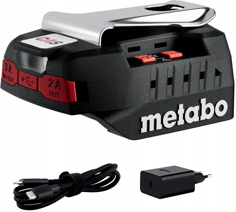 Зарядное устройство Metabo PC 18-65 Power-Charger 18В LED USB-C