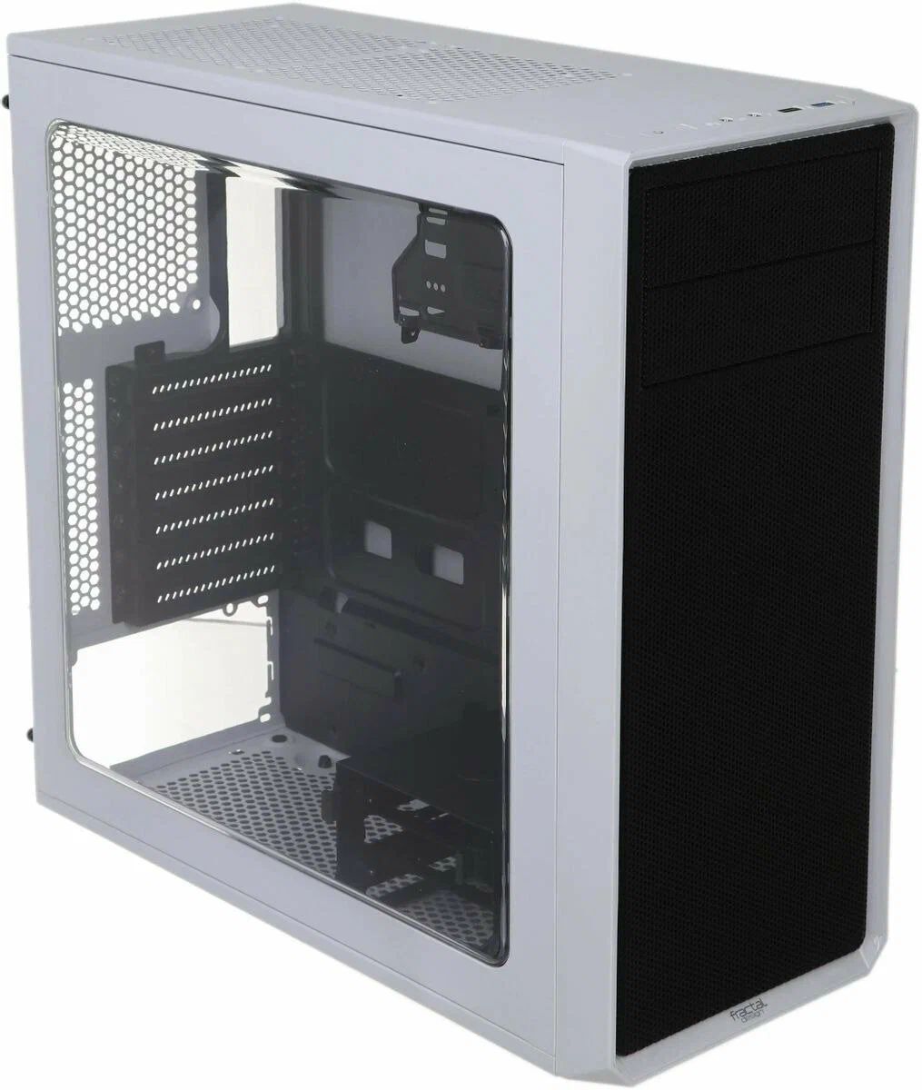 Корпус ATX Fractal Design FOCUS G Window, Midi-Tower, без БП, белый (FD-CA-FOCUS-WT-W)