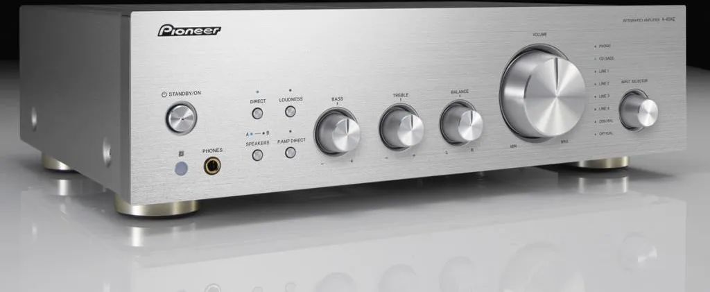 Усилитель Pioneer A-40AE-S, серебристый