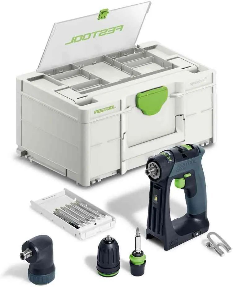 Аккумуляторная дрель-шуруповерт CXS 18-Basic-Set Festool