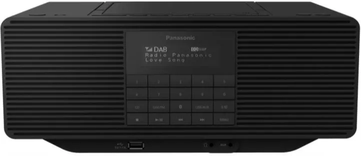 Радиомагнитола Panasonic RX-D70BTEG-K черная