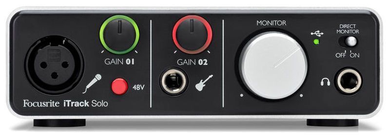 Внешняя звуковая карта Focusrite iTrack Solo