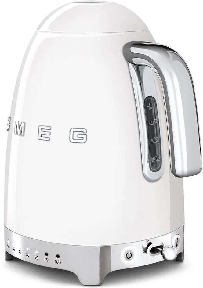Набор тостер+чайник SMEG TSF01WHEU + KLF04WHEU белый