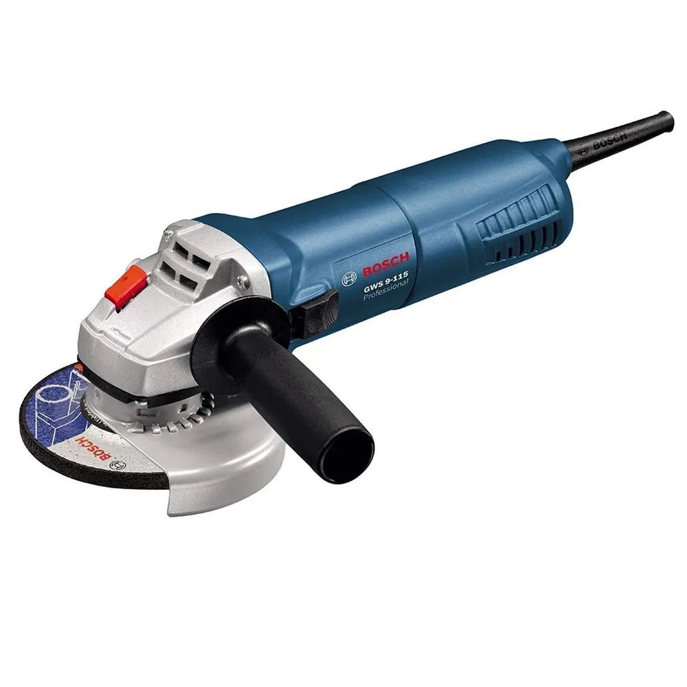 Угловая шлифмашина Bosch GWS 9-115, 900Вт, 115мм, (0601396006)