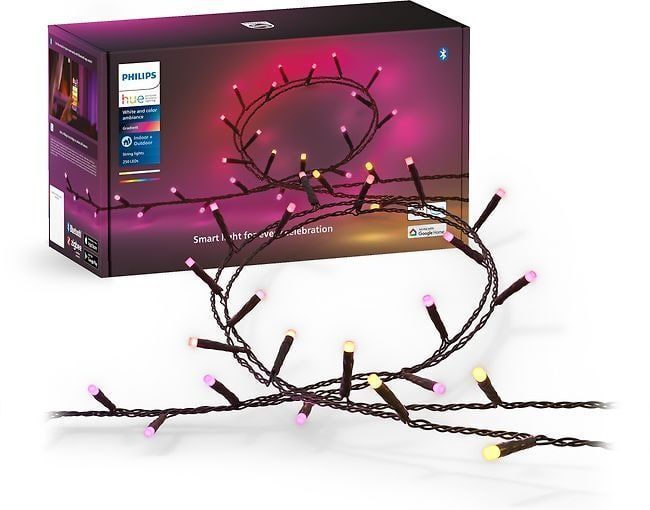Гирлянда Philips Hue Festavia White and Color 250 ламп 20м (929003674402)