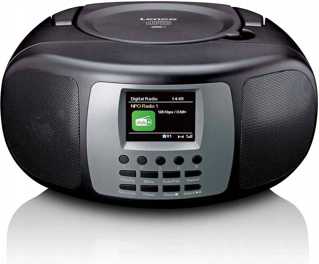 CD-проигрыватель с DAB+/FM-радио и Bluetooth Lenco SCD-860BK, черный