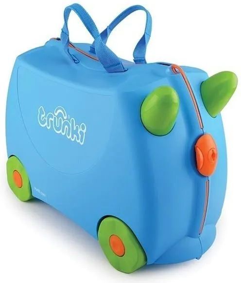 Чемодан-каталка trunki, ручная кладь, 46х31х21 см, 18 л, 1.7 кг, Terrance