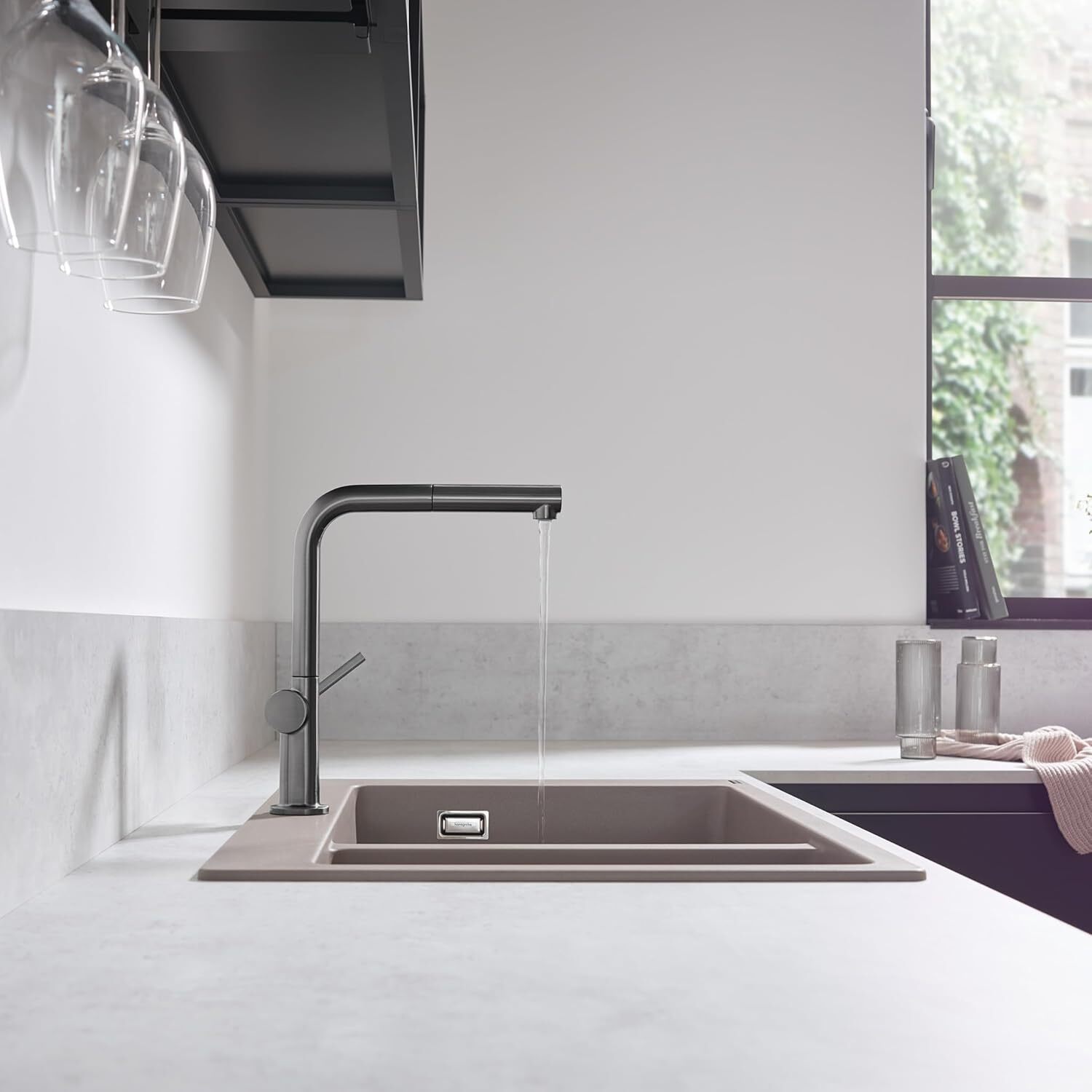 Смеситель для кухни Hansgrohe Talis M54 72808340 матовый хром