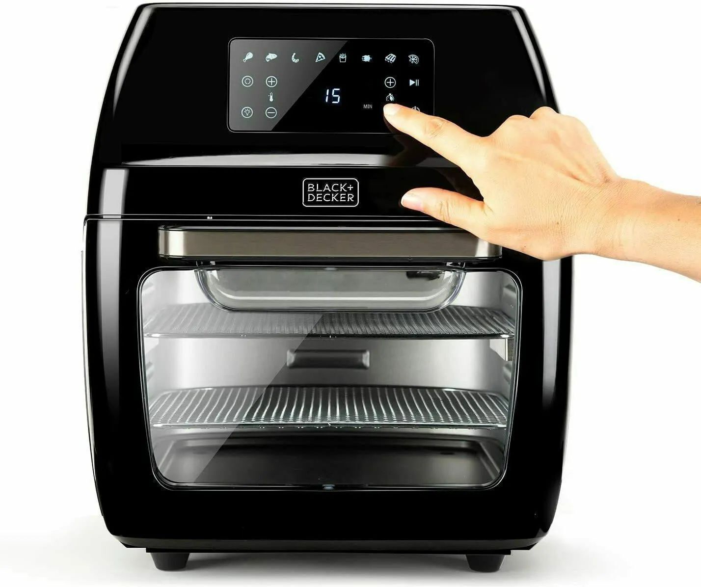 Аэрогриль-фритюрница Black&Decker BXAFO1200E