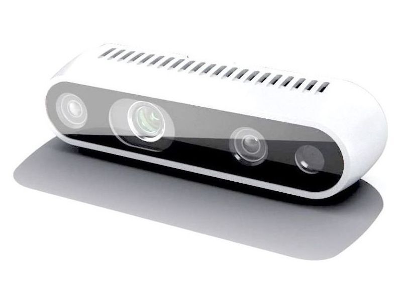 Веб-камера Intel 3D RealSense Depth Camera D435i, серебристый