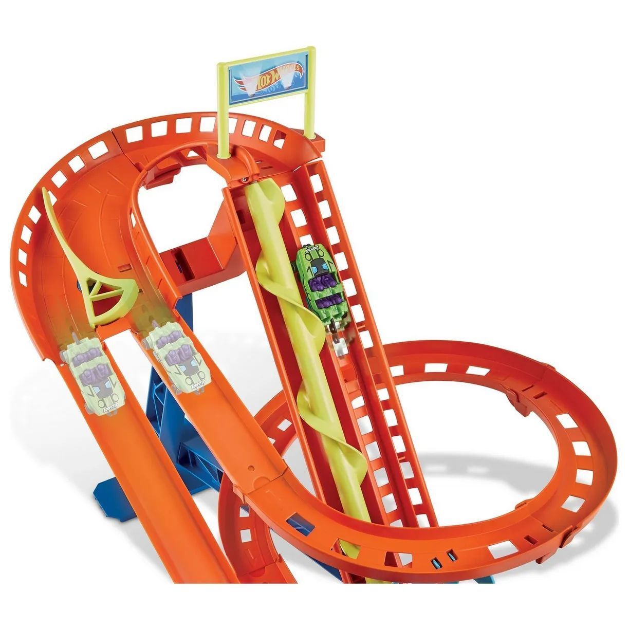 Игровой набор Hot Wheels City Ралли американские горки HDP04