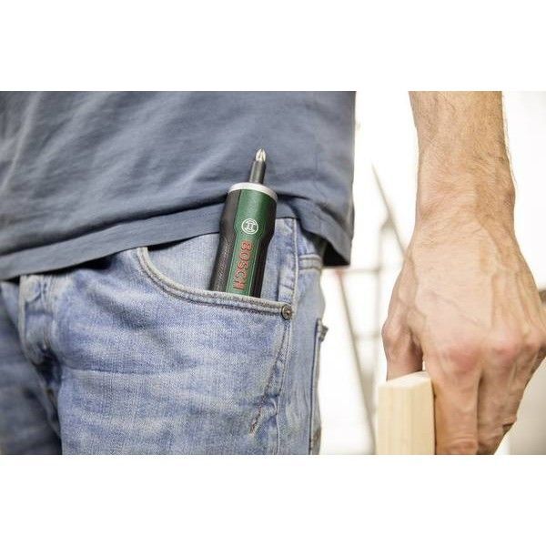 Аккумуляторная отвертка Bosch PushDrive (06039C6020)