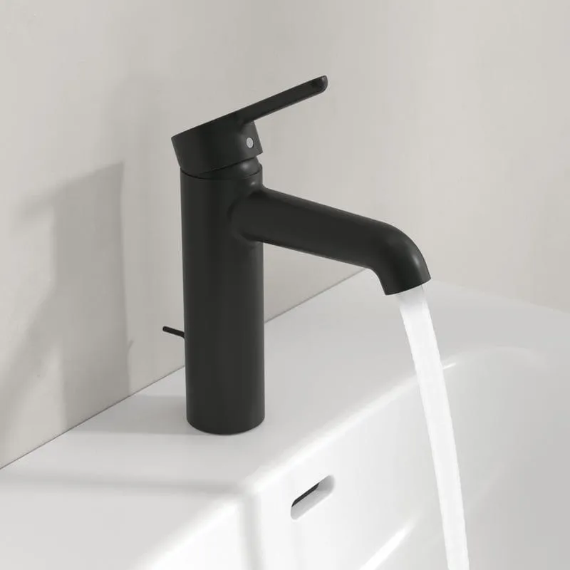 Смеситель для раковины Villeroy&Boch Skyla матовый черный (TVW116005000K5)