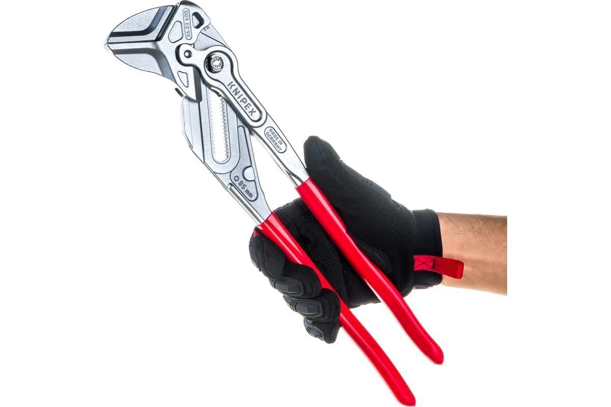 Клещи переставные - гаечный ключ KNIPEX KN-8603400, 85 мм (3 3/8")